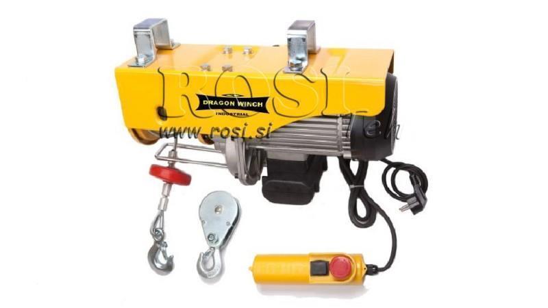 230 V ELEKTRISCHER WINSCH DWI 125/250 kg
