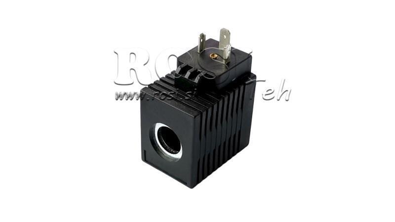 BOBINA ELETTROMAGNETICA 230V AC - CB12 - fi 16,15mm-52mm 30W IP65