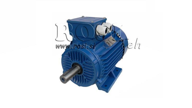 4kW-MOTORE ELETTRICO MS100L3-4 4_1430giri 3fasi gambe-B3