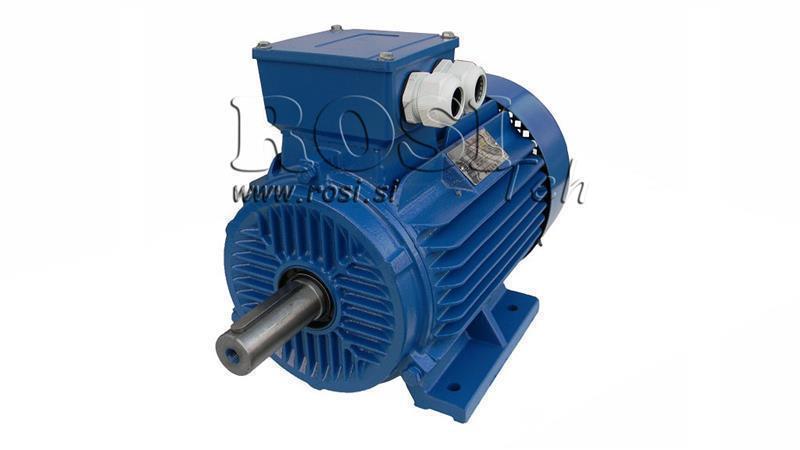 7,5kW-ELEKTROMOTOR MS132M-4_1450umd 3Phas Beine-B3