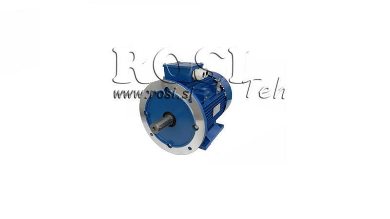 0,55kW-ELEKTROMOTOR MS 71 2-2_2760umd 3Phas Beine+Flansch-B3B5