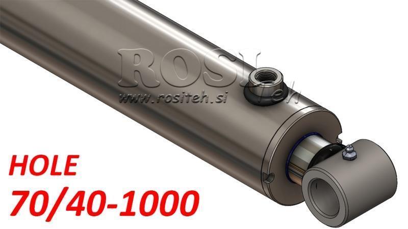 Hydraulikzylinder Loch 70-40-1000