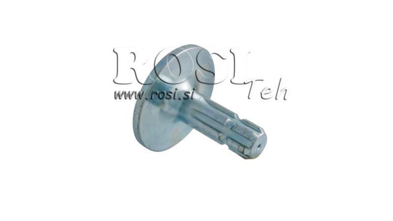 PTO SHAFT EXTENSION WITH FLANGE 1 3/8
