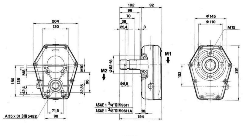 MOLTIPLICATORE GR.3 -1:3 UOMO