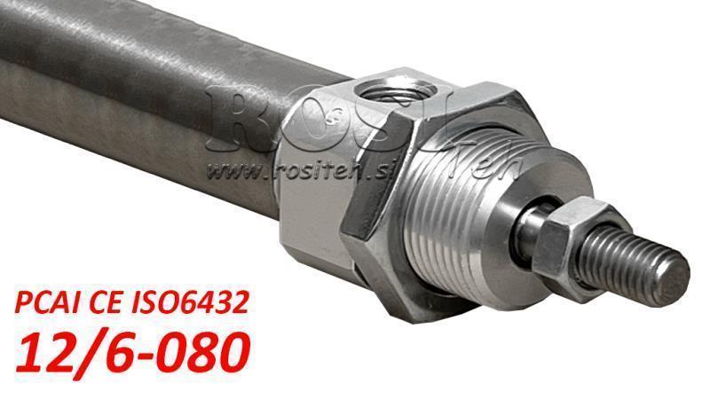 PNEUMATIKZYLINDER PCAI 12/6-080 CE ISO6432