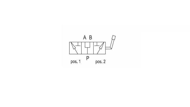 MANUALE 3 valvola di corsa DF 1/2 - 60lit