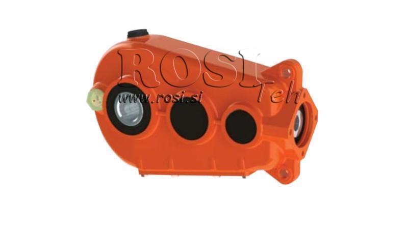 REDUCTOR - MULTIPLICATOR RT320 FOR HYDRAULIC MOTOR MP/MR/MS gear ratio 29,5:1