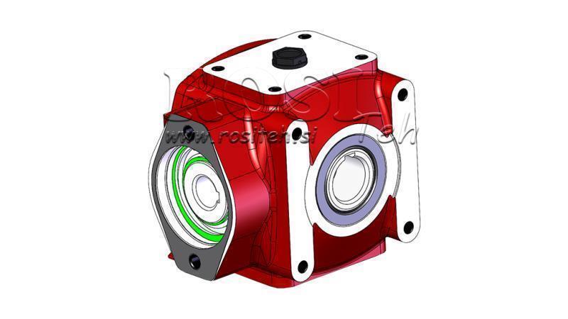 ÜBERSETZUNGSGETRIEBE - REDUKTOR RT45 FÜR HYDROMOTOR MP/MR verhältnis 1,9:1