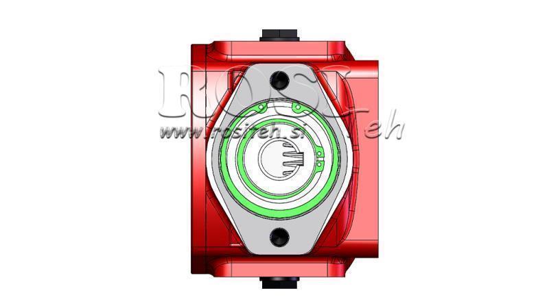 ÜBERSETZUNGSGETRIEBE - REDUKTOR RT45 FÜR HYDROMOTOR MP/MR verhältnis 1,9:1
