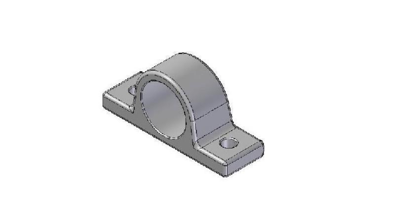 HALTER FÜR TELESCOPIC ZYLINDER FI55