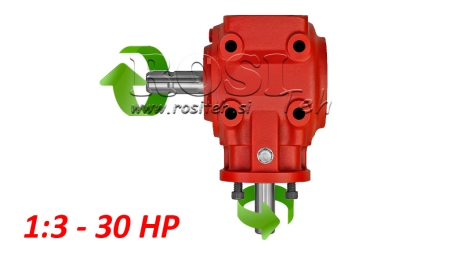 HOEK TANDWIELKAST T-310J 1:3 (30PK-22KW)