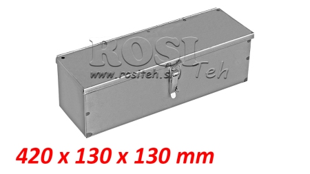 BOÎTE EN MÉTAL 420X130X130
