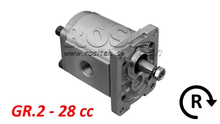 HYDRAULICKÉ ČERPADLO GR.2 28 CC PRAVÉ - ZÁVIT