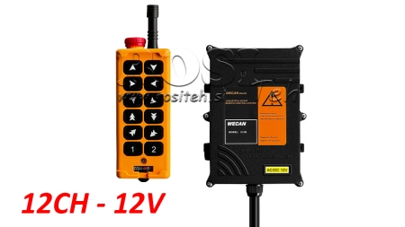 RADIO KONTROLLER 12CH - 12V