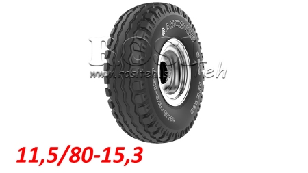 11,5/80-15,3 ANHÄNGERREIFE AW909 14pl MIT FELGE 9,00X15,3
