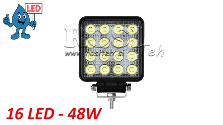 LED RADNA SVJETLOST - SVJETLO 16 LED 48W 12V-24V