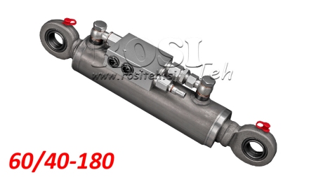 HYDRAULIKZYLINDER 60/40-180 MIT PFLUGWENDEVENTIL - ERDEPFLUG