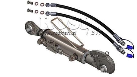 HYDRAULIC TOP LINK WITH HOOK - 2 CAT. 63/35-160 (45-95HP)(25,4)