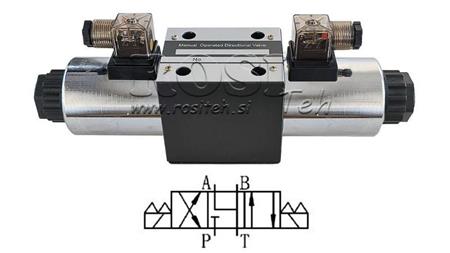 HYDRAULIK ELEKTROMAGNETVENTIL KV-4/3 CETOP 5 12/24/230V N6