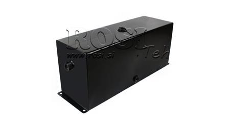 METALLTANK 25 LITER WÜRFEL 260x170x600mm