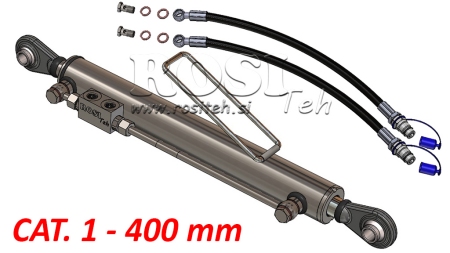 3ÈME POINT HYDRAULIQUE POUR TRACTEUR STANDARD - CAT. 1 - 50/30-400 (20-55HP)(19.2/19.2)