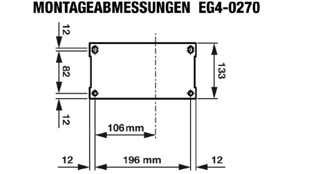 benzin motor EG4-270cc-6,56kW-8,92HP-3.600 U/min-H-KW25x88.2-kézi inditás