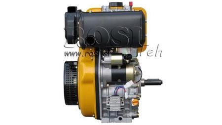diesel engine 418cc-7,83kW-10,65HP-3.600rpm-E-KW25x88-electric start