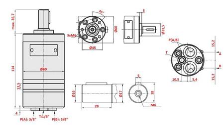 HIDRAULIKUS MOTOR MM 32