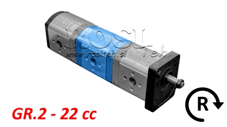 HYDRAULIKPUMPE 20C22X156 MITTLERER GR.2 22 CC RECHTS