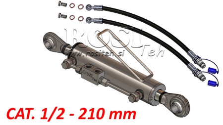 TERZO PUNTO IDRAULICO TRATTORE STANDARD - 1/2 CAT. 63/35-210 (45-95HP)(19,2/25,4)