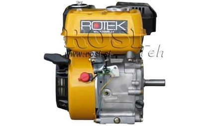 gasoline engine EG4-200cc-5,10 kW-3.600rpm-H-KW19.05(3/4")x61,7(Q1)-hand start