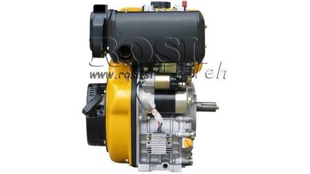 DIESELMOTOR 418cc-7,83kW-10,65HP-3.600 U/min-E-KW30x63-elektro start