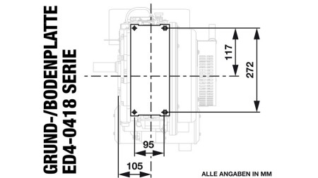 DIESELMOTOR 418cc-7,83kW-10,65HP-3.600 U/min-E-KW30x63-elektro start