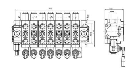 HYDRAULIKVENTIL 7xPC70