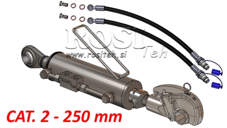 HYDRAULISK TOPPSTÅNG MED GÄNGAD FÅNGKROK - AUTOMATISK KAT. 3 - 80/40-250 (+95HP)(32,2)