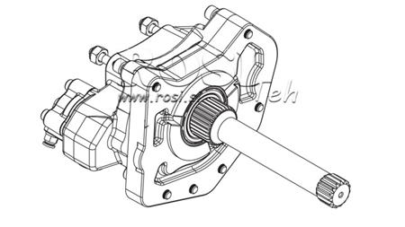 HYDRAULIKPUMPENANTRIEB - MERCEDES ACTROS A