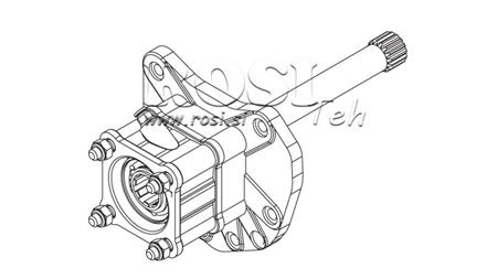 NEBENANTRIEB FÜR HYDRAULIKPUMPE - MERCEDES AXOR 1