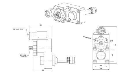 GEAR DRIVE FOR HYDRAULIC PUMP - IVECO 2895