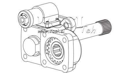 POHON HYDRAULICKÉHO ČERPADLA - VOLVO SR-1700-2