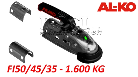 VILKŠANAS ĶĒDE AL-KO AK-161 AUTOMOBIĻA PIEKABE APAĻA 1,600 KG FI50-45-35