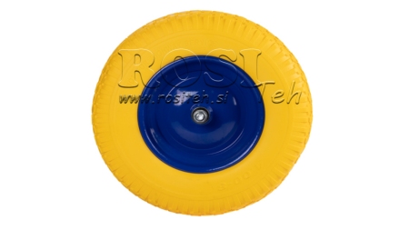 FULL WHEEL WITH AXLE 400X80MM 4.00-8