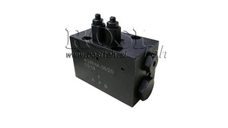 HYDRAULIKVENTIL ROTIEREND MECHANISCH FÜR HLEVSKE BÜRSTE CETOP3 4/2 RHA