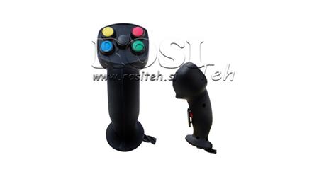 REMOTE LEVER ROSI JOYSTICK - 5 BUTTONS + BUTTON
