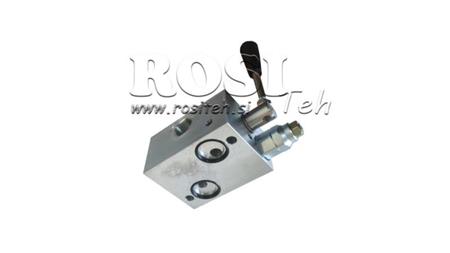 MANUELE KLEP VOOR HYDROMOTOR MP-MR-MH GESLOTEN CENTRUM - 50lit