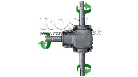 WINKELREDUZIERER DOPPELAKSEL 1: 1.14 (27HP-20kW)