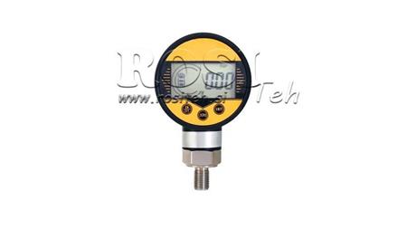 DIGITALMANOMETER DN63 VERTIKAL 0 - 600 BAR - 1/4