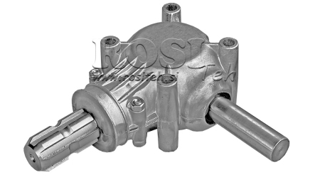 HOEK TANDWIELKAST L-150J 1:1 (12PK-9KW)