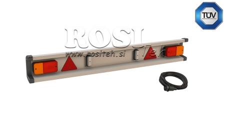 NÁRAZNÍK PŘÍVĚSU TÜV MODEL S OSVĚTLENÍM 2150mm