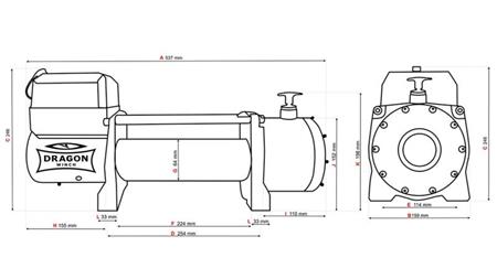 12 V ELEKTRICKÝ NAVIJÁK DWM 13000 HD - 5897 kg - SYNTETICKÉ LÁNO