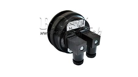 ELECTRIC PRESSURE SWITCH WITH MANOMETER KD59 0-400 BAR